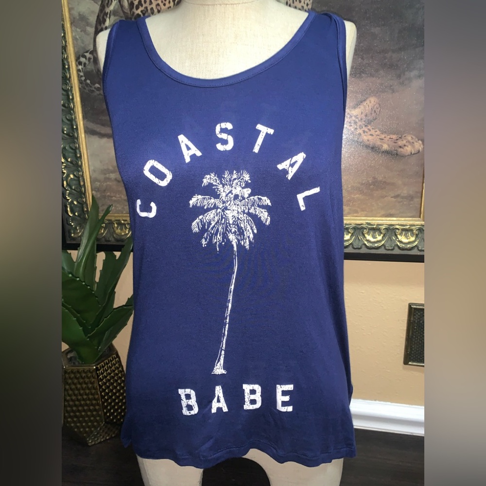 Coastal Babe tank top